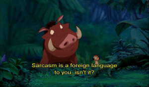 The Lion King - sarcasm Screencap