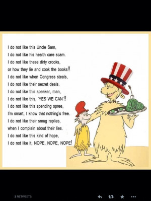 Dr. Seuss simple.