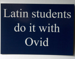REDUCED PRICE! Blue innuendo postca rd - Ovid & Latin Students ...