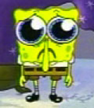 spongebob squarepants feel sad sad spongebob by noyin