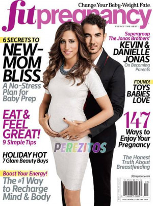 Kevin And Danielle Jonas Baby Bump It Up On The Cover Of Fit Pregnancy ...
