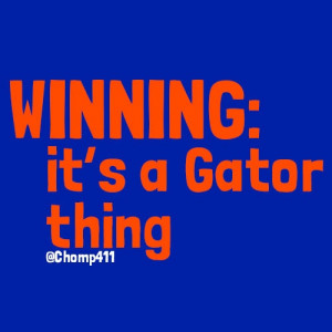 winning #Chomp #Gators #Florida #Gainesville $GNVFL
