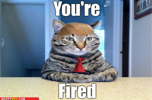 ... is dressed up like Donald Trump that is captioned with 