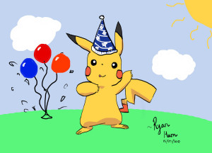 Pikachu Birthday