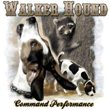 ... Shirt Hound Hunter Hunting Treeing Walker Coon Dog Command S M L XL