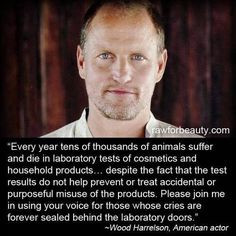 vegan woody harrelson speaks against animal testing more vegan woody ...