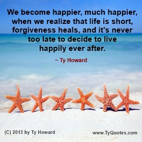 Ty Howard Quote on Happiness