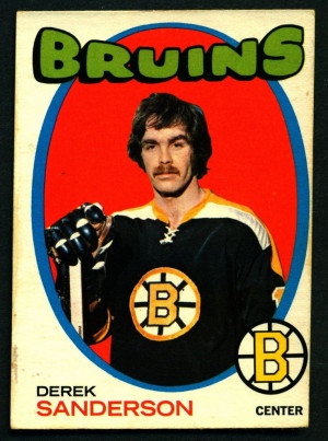 ... Boston Bruins Hockey, Bad Bruins, Cards 1970, Derek Sanderson, Big Bad