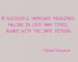 Quote – Mignon McLaughlin
