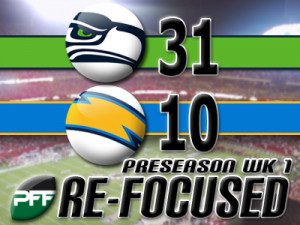 Seahawks vs Chargers Preseason Pics