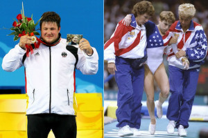 ... Feat of Strength: Matthias Steiner, 2008 and Kerri Strug, 1996 (tie