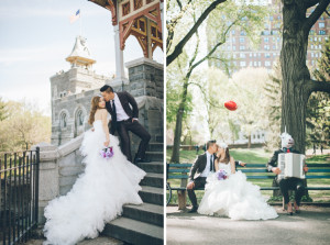 NYC wedding portraits captured around Manhattan and Brooklyn by NYC