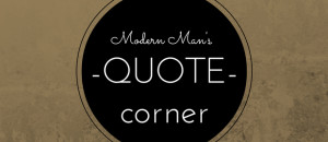Quote Corner: THE SUIT
