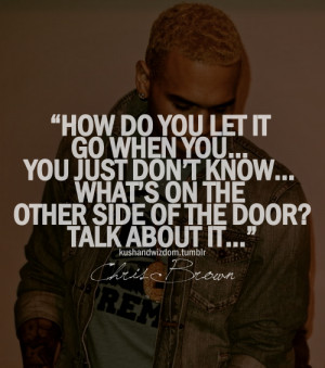 Chris Brown Song Quotes