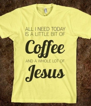 coffee and Jesus