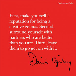 David Ogilvy Quotes, Memos and Letters