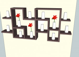 Shadow Box with Shelf