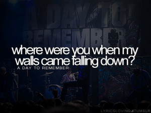 tagged as: sticks & bricks. a day to remember. submitted. lyrics ...