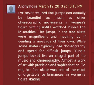 New quotes about Kim Yuna 2013-2014