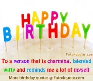 Free birthday ecards and photos - Happy birthday to a person that is ...