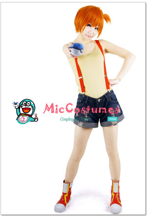 Pokemon Misty Cosplay Costume
