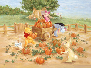 Winnie The Pooh Thanksgiving Wallpaper: 1024 X 768