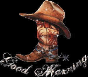 good morning cowboy