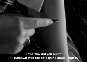 alone, black, broken, bullying, control, cut, cuts, cutting, depressed ...