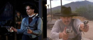 ... use them, and he didn't hesitate, using both revolvers to great effect