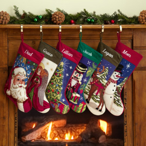 christmas stocking needlepoint stockings toys christmas stocking ...