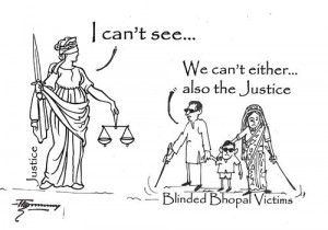 Cartoon Blind Justice For Victim...
