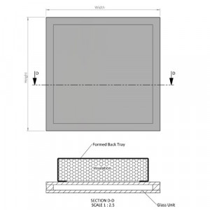 Spandrel Glass Panel