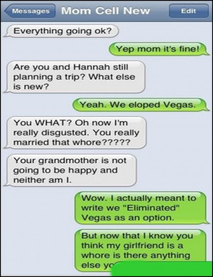 Your Grandmother is not going to be Happy xD