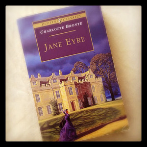 and a snapshot of my beloved copy of Jane Eyre (purchased in 1995