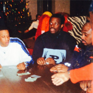 Jay-Z, Charlie Mack, and Steve Stoute playing guts in Aspen back in ...