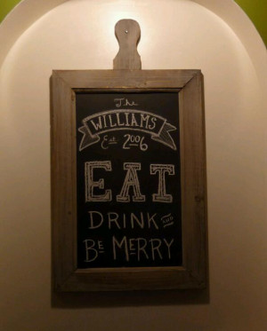 Kitchen Chalkboard