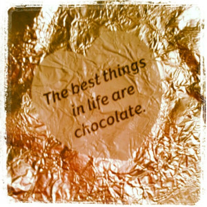From a dove chocolate wrapper :)