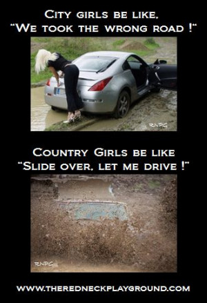 city girls vs country girls one thing i ve always liked about myself ...