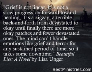 What is grief? I love this description. . . and how it says, 