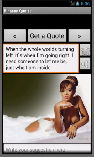 Rihanna Quotes - screenshot