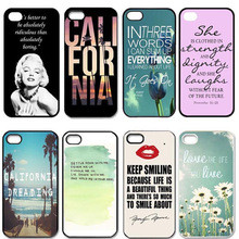 Marilyn Monroe Quotes Cell Phones Cover Case for Apple iPhone 5 and 5s ...