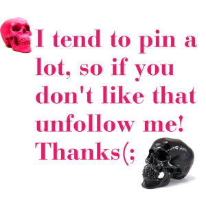 follow me in the first place if all you are going to do is unfollow me ...