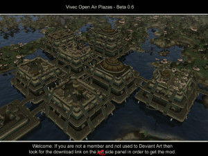 Vivec Open Air Plazas Beta 0.6 by Archibald-TK