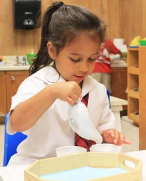 ... Montessori education. The program offers the fullest possible