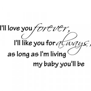 Love You Baby Forever And Always