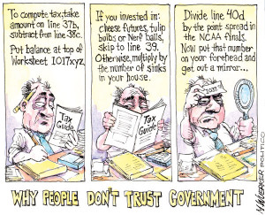 Boston Tea Party Political Cartoon