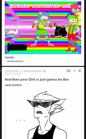 homestuck jake english jane crocker alpha kids trickster Roxy Lalonde ...