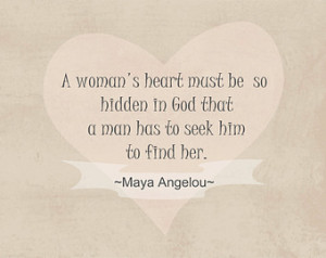 ... , Wall Art, Maya Angelou Quote, Christian Quotes, Love and marriage