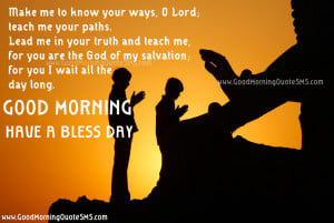 Good Morning Spiritual Quotes – Morning Prayer for your day