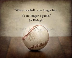 Baseball Quotes For Girls Baseball sports decor: vintage
